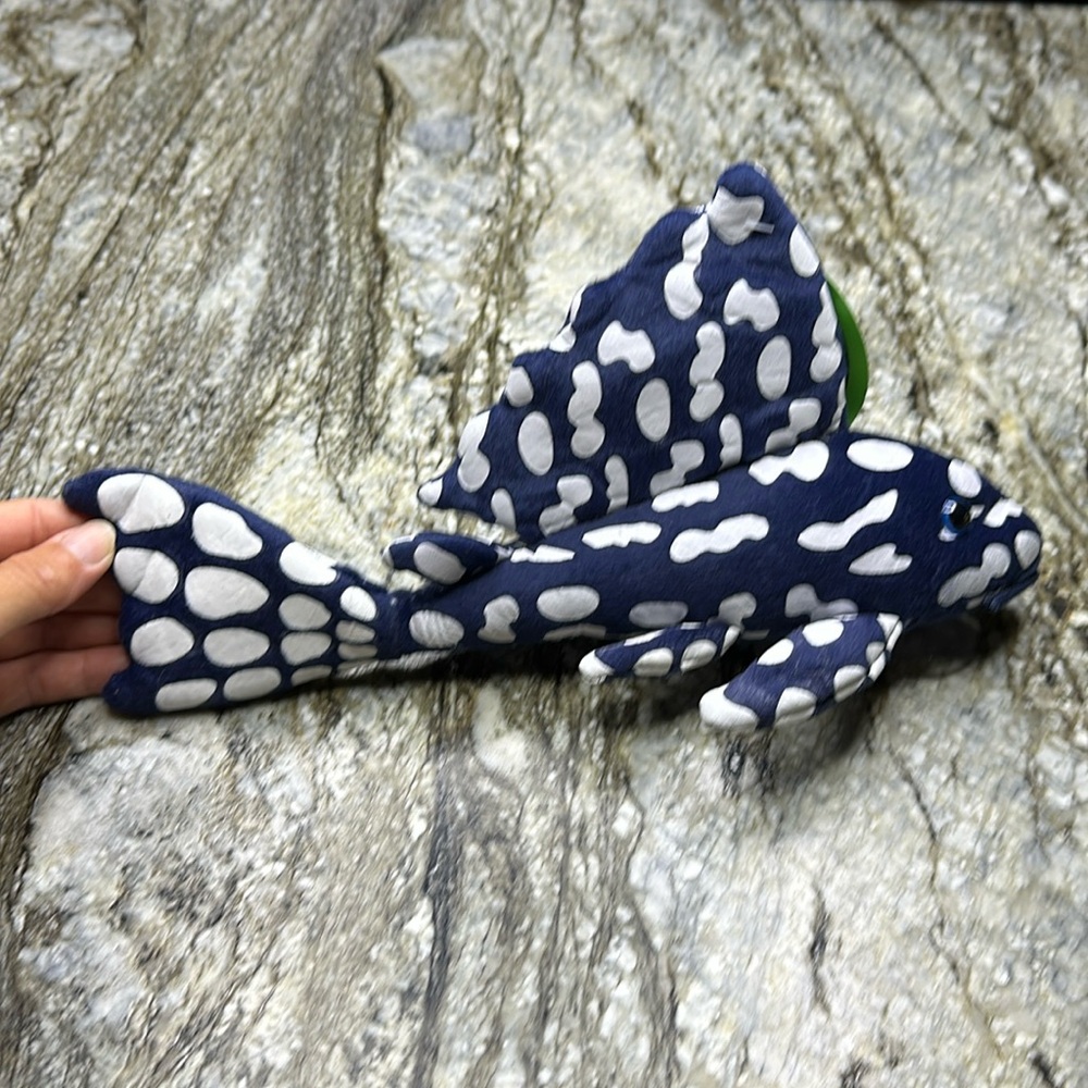 Sapphire Pleco Fish Plushie!